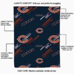 chicago bears fan spirit blue blanket new arrival