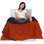 chicago bears gradient dots blue blanket latest model