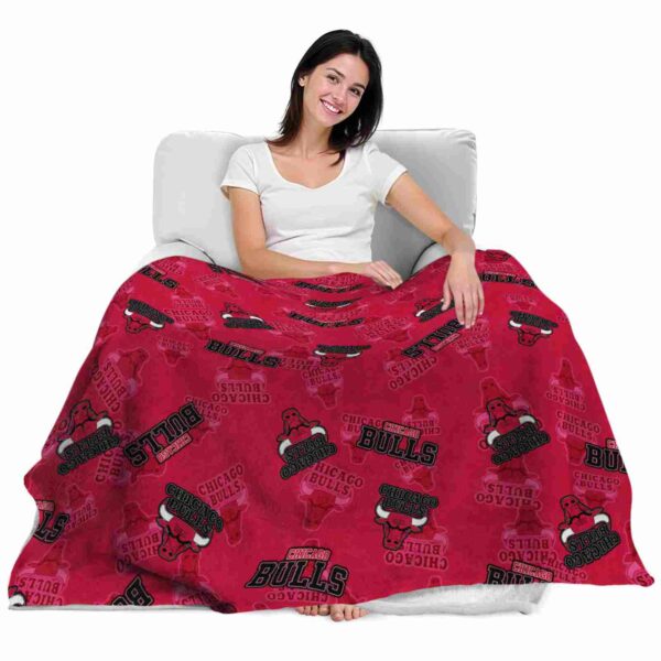 chicago bulls diehard fans red blanket latest model