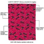chicago bulls diehard fans red blanket new arrival