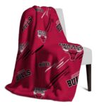 chicago bulls fan spirit red blanket top rated