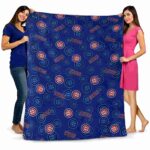 chicago cubs diehard fans blue blanket fashion forward