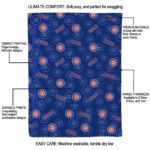 chicago cubs diehard fans blue blanket new arrival