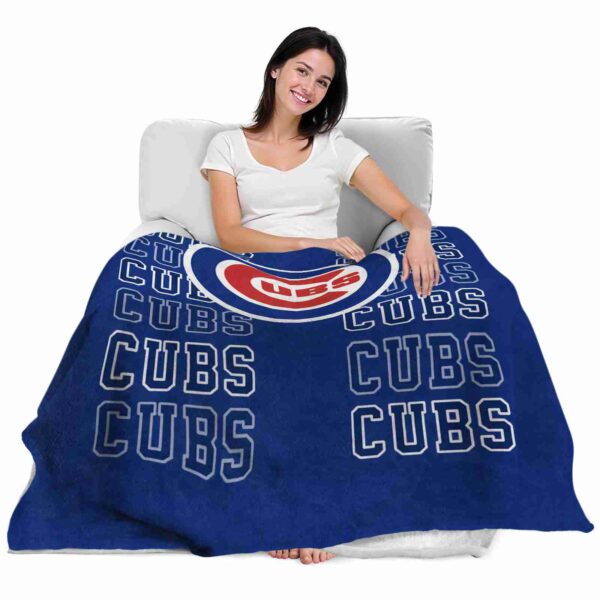 chicago cubs fan pride blue blanket latest model