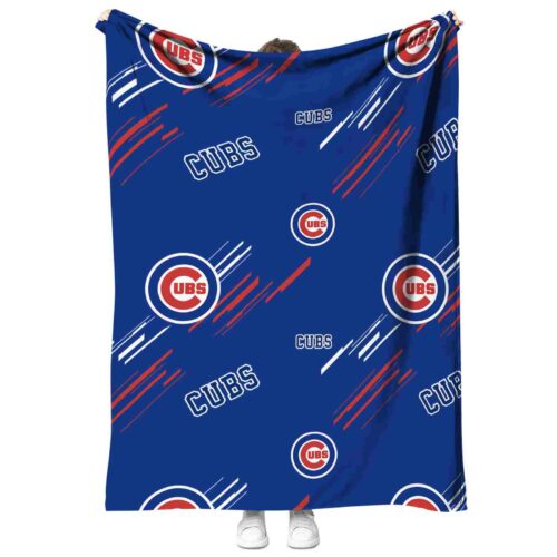 chicago cubs fan spirit blue blanket best selling