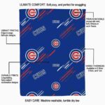 chicago cubs fan spirit blue blanket new arrival