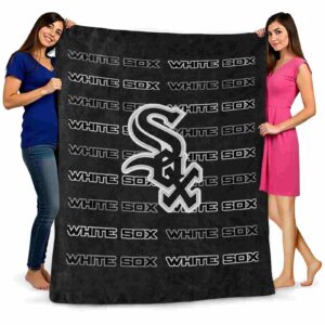 chicago white sox fan pride black blanket fashion forward