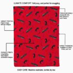 cincinnati bearcats diehard fans red blanket new arrival