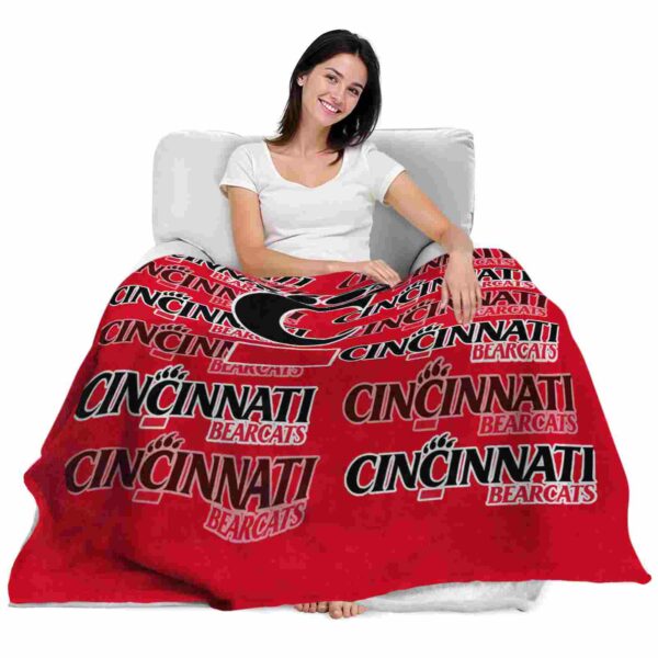 cincinnati bearcats fan pride red blanket latest model