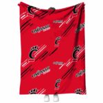 cincinnati bearcats fan spirit red blanket best selling