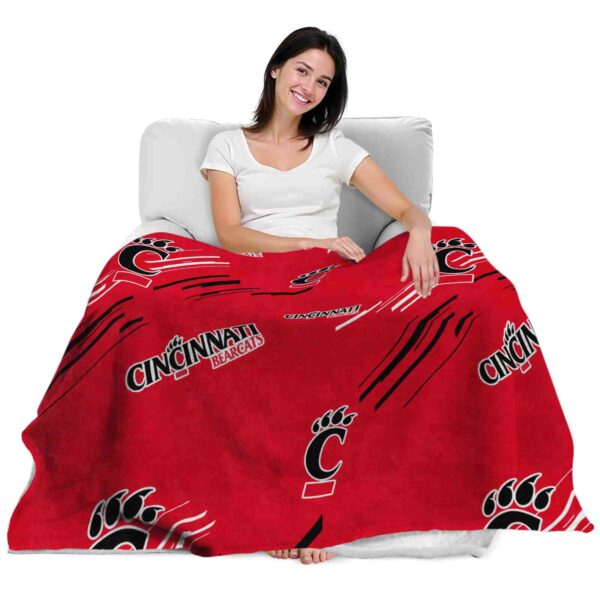 cincinnati bearcats fan spirit red blanket latest model