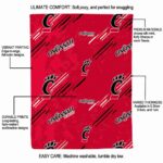 cincinnati bearcats fan spirit red blanket new arrival