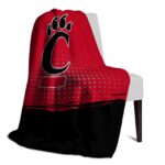 cincinnati bearcats gradient dots red blanket best selling