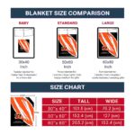 cincinnati bengals brushstrokes orange white blanket trendy