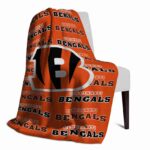 cincinnati bengals fan pride orange blanket top rated