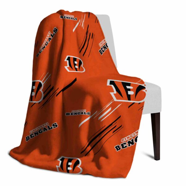 cincinnati bengals fan spirit orange blanket top rated