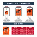 cincinnati bengals grunge texture orange blanket trendy