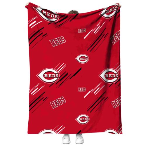cincinnati reds fan spirit red blanket best selling