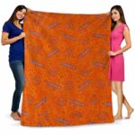 clemson tigers diehard fans orange blanket best selling
