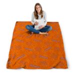 clemson tigers diehard fans orange blanket best selling