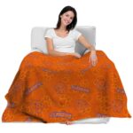 clemson tigers diehard fans orange blanket best selling