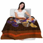 clemson tigers three musketeers orange blanket best selling