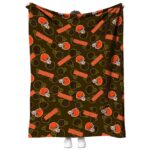 cleveland browns diehard fans brown blanket best selling