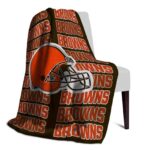 cleveland browns fan pride brown blanket top rated