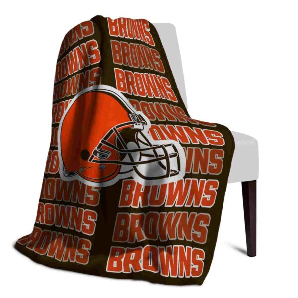 cleveland browns fan pride brown blanket top rated