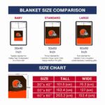 cleveland browns gradient dots brown blanket best selling