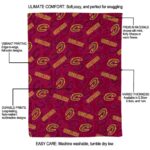 cleveland cavaliers diehard fans wine blanket best selling