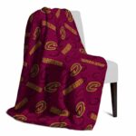 cleveland cavaliers diehard fans wine blanket best selling