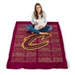 cleveland cavaliers fan pride wine blanket high quality