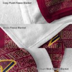 cleveland cavaliers fan pride wine blanket premium grade