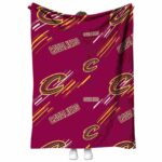 cleveland cavaliers fan spirit wine blanket best selling
