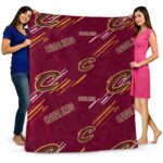cleveland cavaliers fan spirit wine blanket best selling
