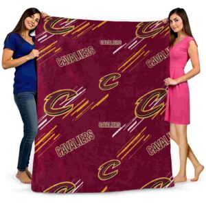 cleveland cavaliers fan spirit wine blanket fashion forward