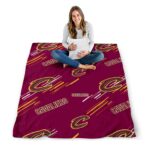 cleveland cavaliers fan spirit wine blanket best selling