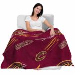 cleveland cavaliers fan spirit wine blanket best selling