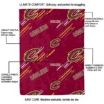 cleveland cavaliers fan spirit wine blanket best selling