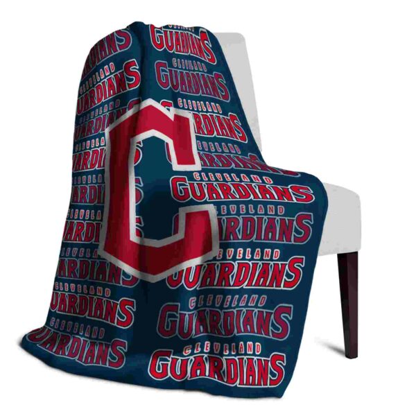 cleveland guardians fan pride navy blue blanket top rated