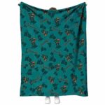 coastal carolina chanticleers diehard fans green blanket best selling