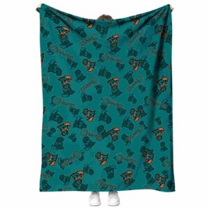 coastal carolina chanticleers diehard fans green blanket best selling