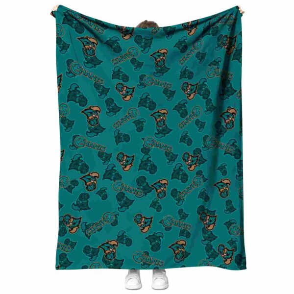 coastal carolina chanticleers diehard fans green blanket best selling