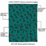 coastal carolina chanticleers diehard fans green blanket new arrival