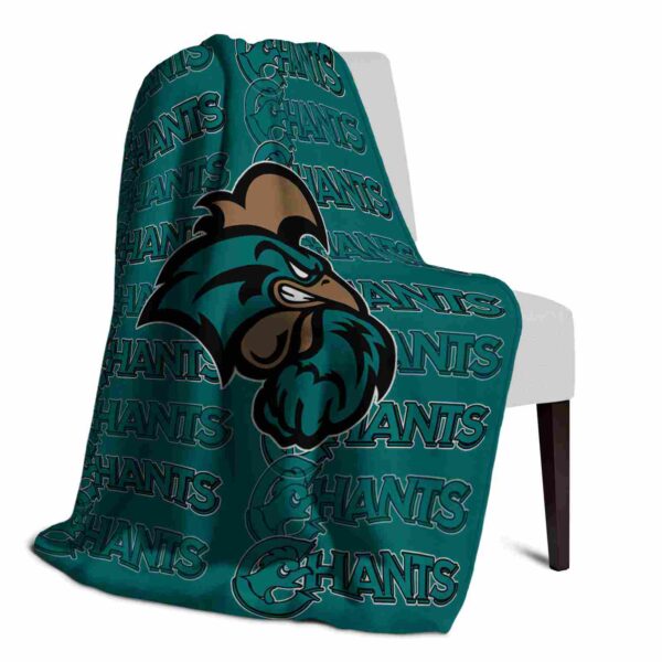 coastal carolina chanticleers fan pride green blanket top rated