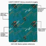 coastal carolina chanticleers fan spirit green blanket new arrival