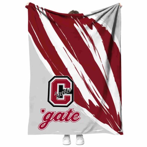 colgate raiders brushstrokes maroon white blanket best selling