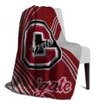 colgate raiders diagonal stripes maroon blanket top rated