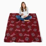 colgate raiders diehard fans maroon blanket high quality